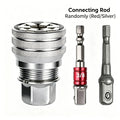 Multi-Function Universal Socket Wrench Tool - Universal Maintenance Tool, Adjustable Universal Socket Wrench, Universal Socket Tool for 3/8" Drive Ratchet Torque Wrench & Power Drill (Connecting Rod Random Color) Fathers Day Gift